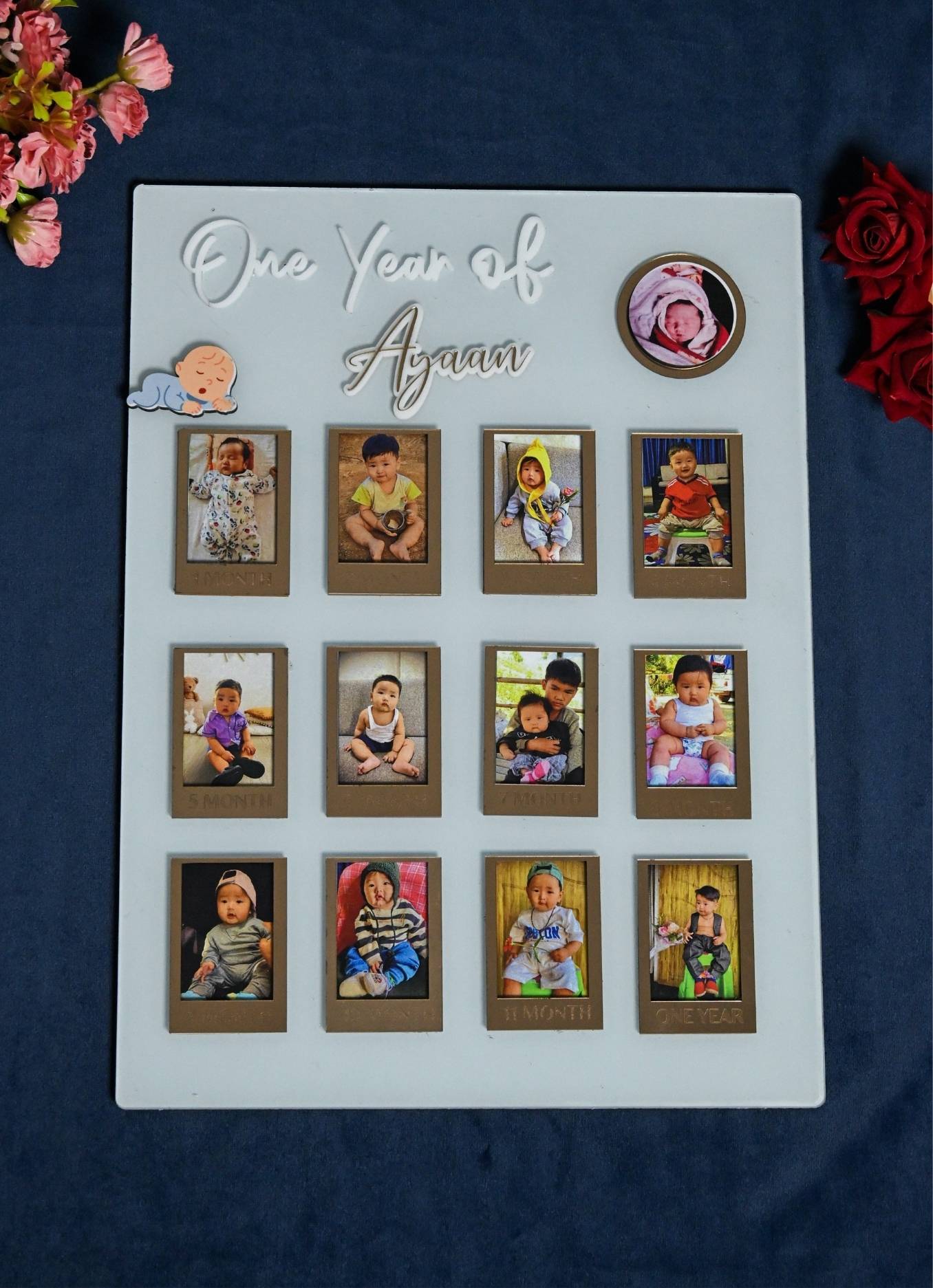 Baby Photo Board-Rectangular Shape - Image 2